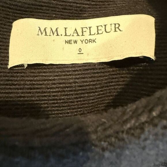 MM LaFleur The Katie Dress Sleeveless Tailored Sheath Back Zip Black Size 0 - Picture 6 of 11